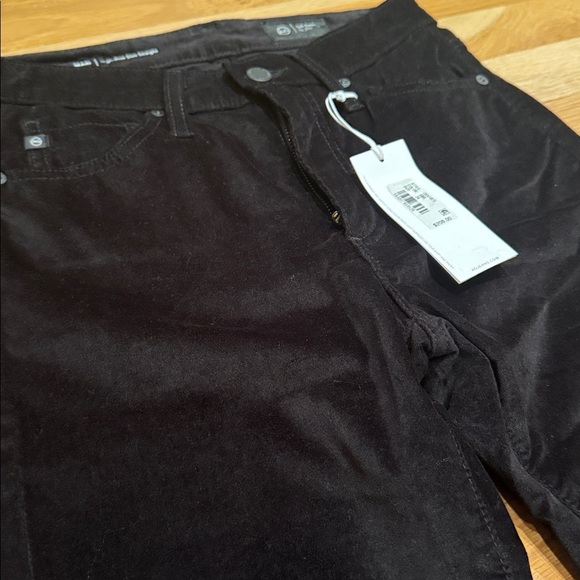 NWT AG Jeans Mari Slim Straight Jeans with Velvet-Feel Finish - Size 26 - Picture 7 of 10